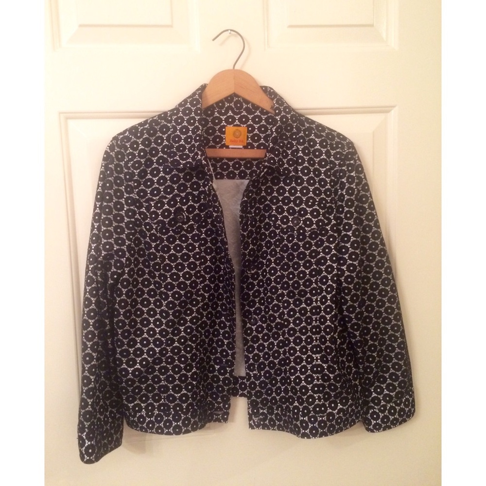 Ruby Rd. Black And White Jacket - image 2